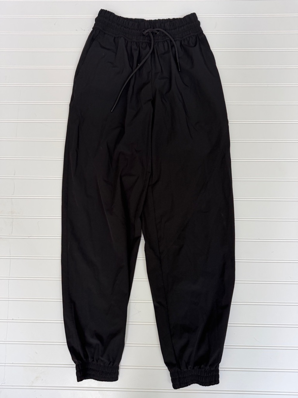 (181)Spyder Black Women's Drawstring Jogger Pants